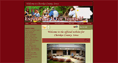 Desktop Screenshot of cherokeecountyiowa.com